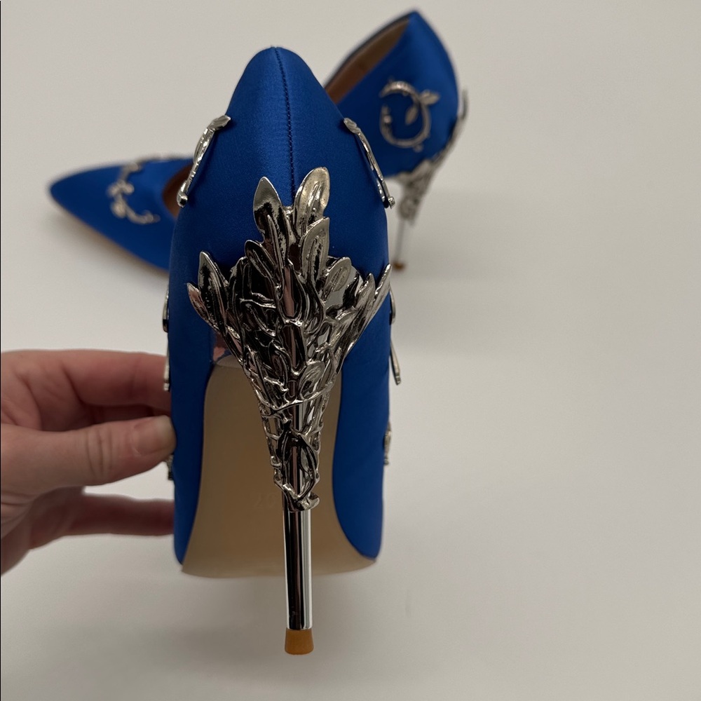 “Something Blue” Bridal Stiletto - Picture 4 of 12
